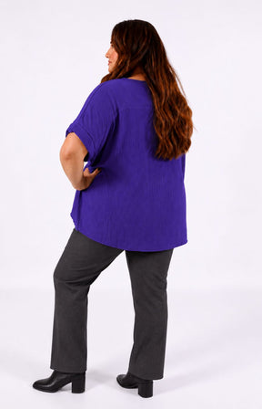 Freya Blouse in Purple 