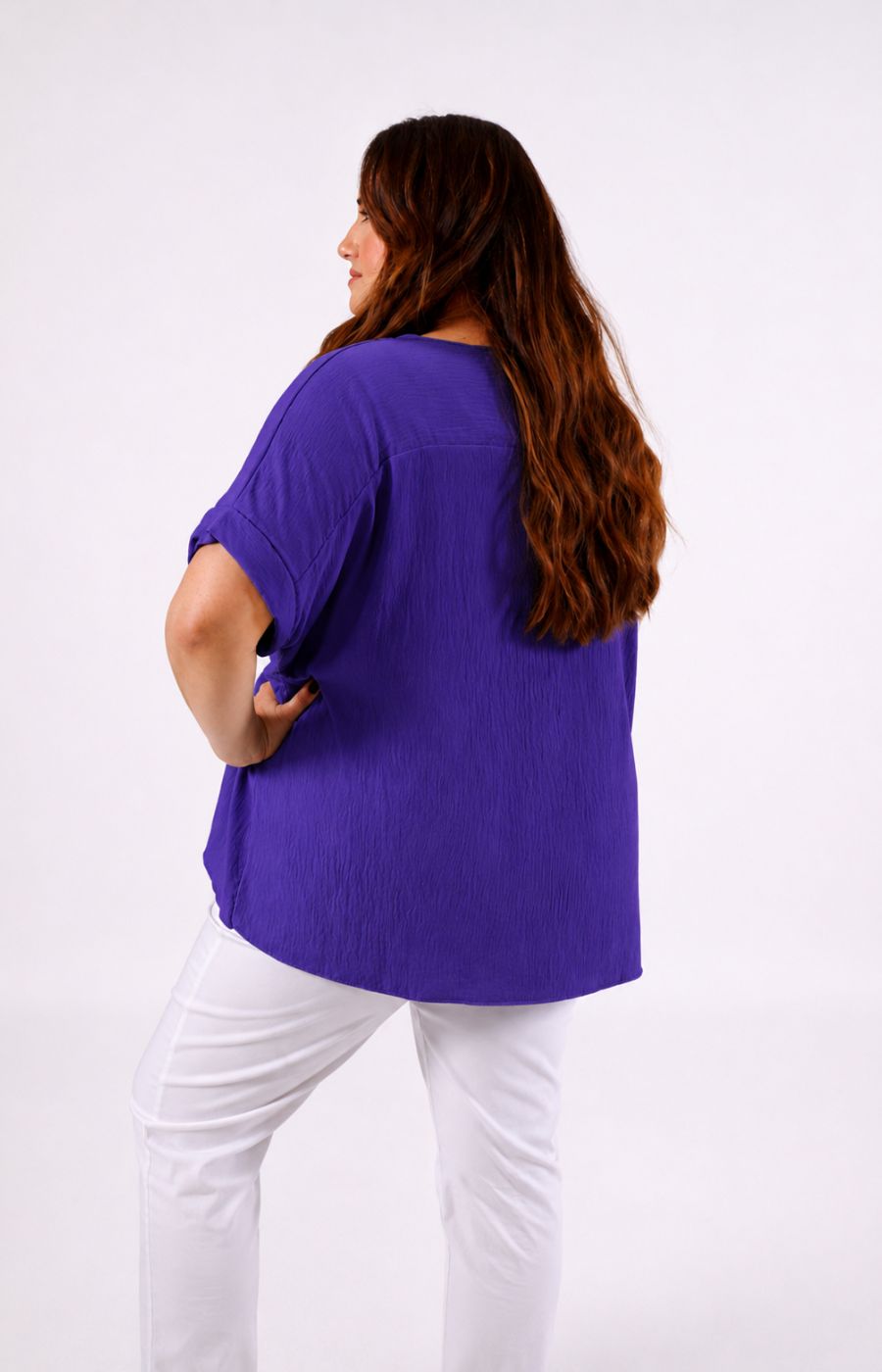 Freya Blouse in Purple 