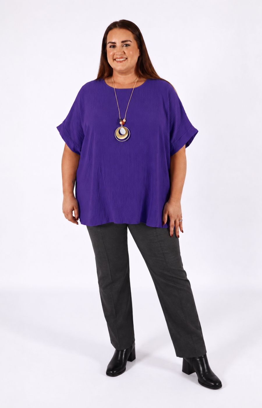 Freya Blouse in Purple