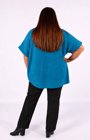 Freya Blouse in Teal 