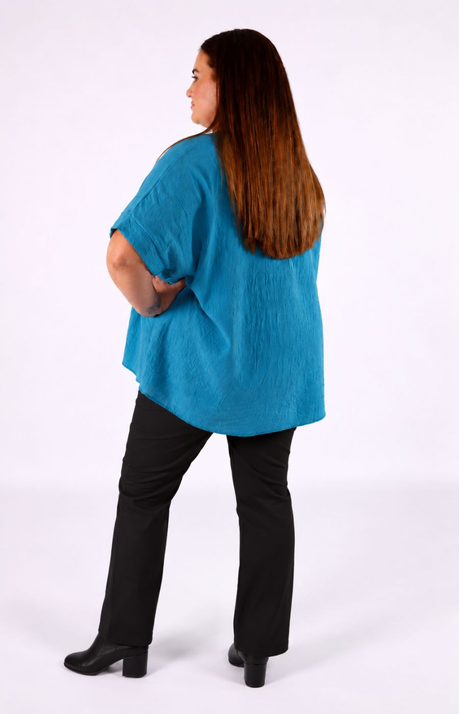 Freya Blouse in Teal 