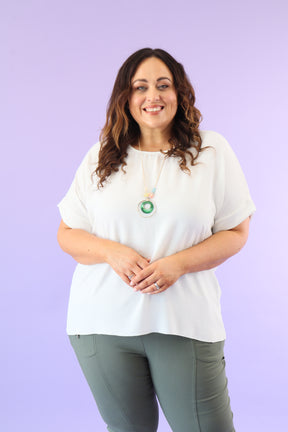 Freya Blouse in White