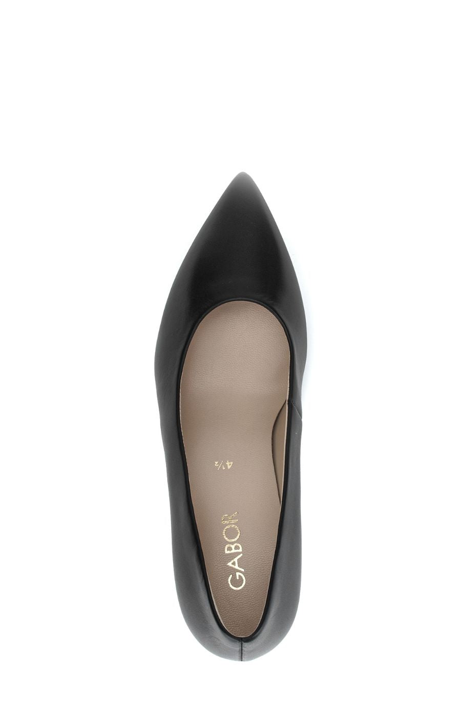 Gabor Court Shoe in Black