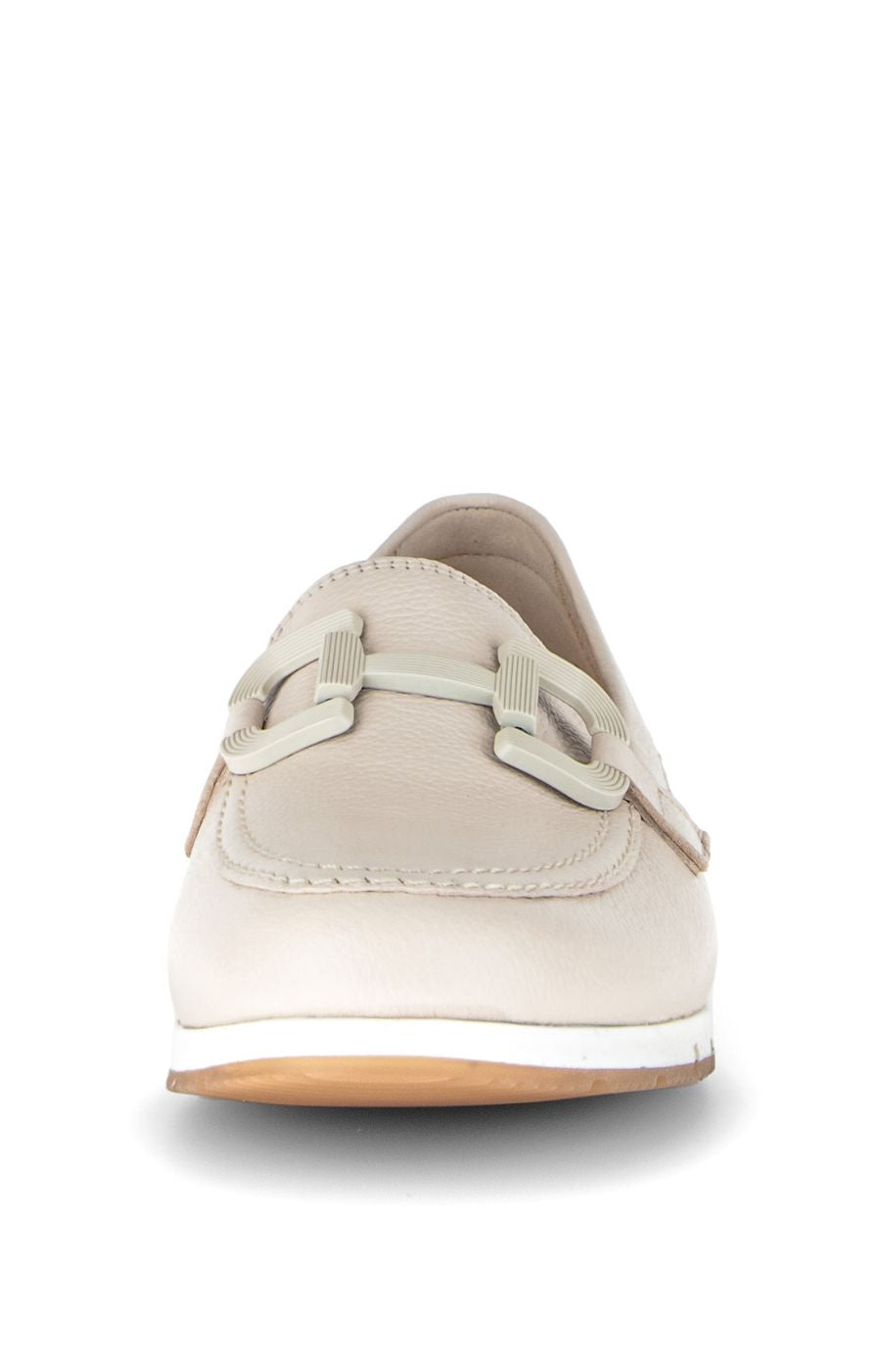 Gabor Leather Loafer in Beige