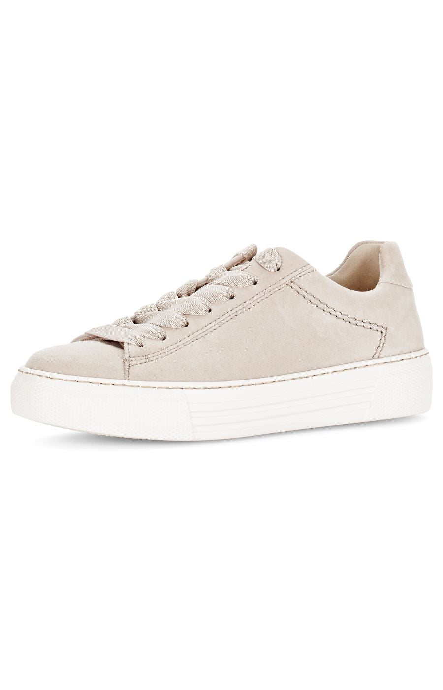 Gabor Low Top Trainer in Beige