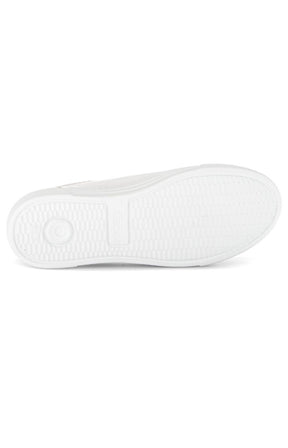 Gabor Low Top Trainer in White. 
