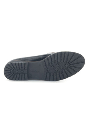 Gabor Patent Leather Shoe in Black