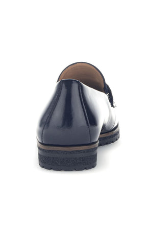 Gabor Patent Leather Shoe in Navy