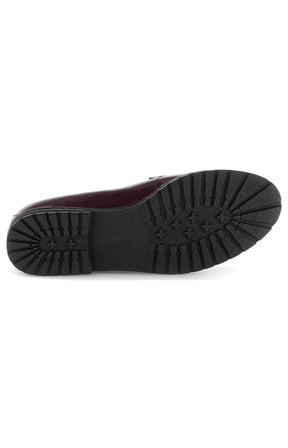 Gabor Patent Leather Shoe in Wine