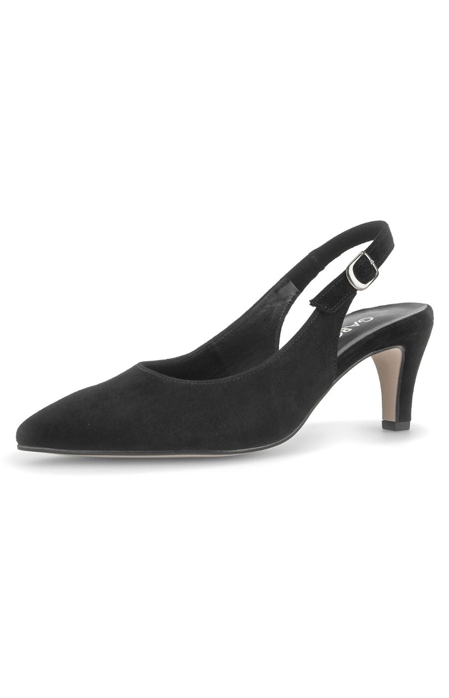 Gabor Slingback Heel in Black 