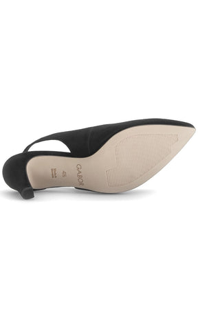 Gabor Slingback Heel in Black 