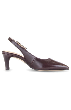 Gabor Slingback Heel in Brown 