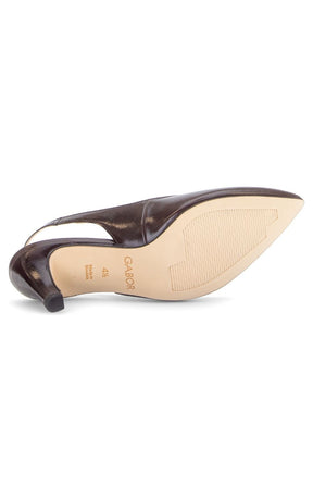 Gabor Slingback Heel in Brown 