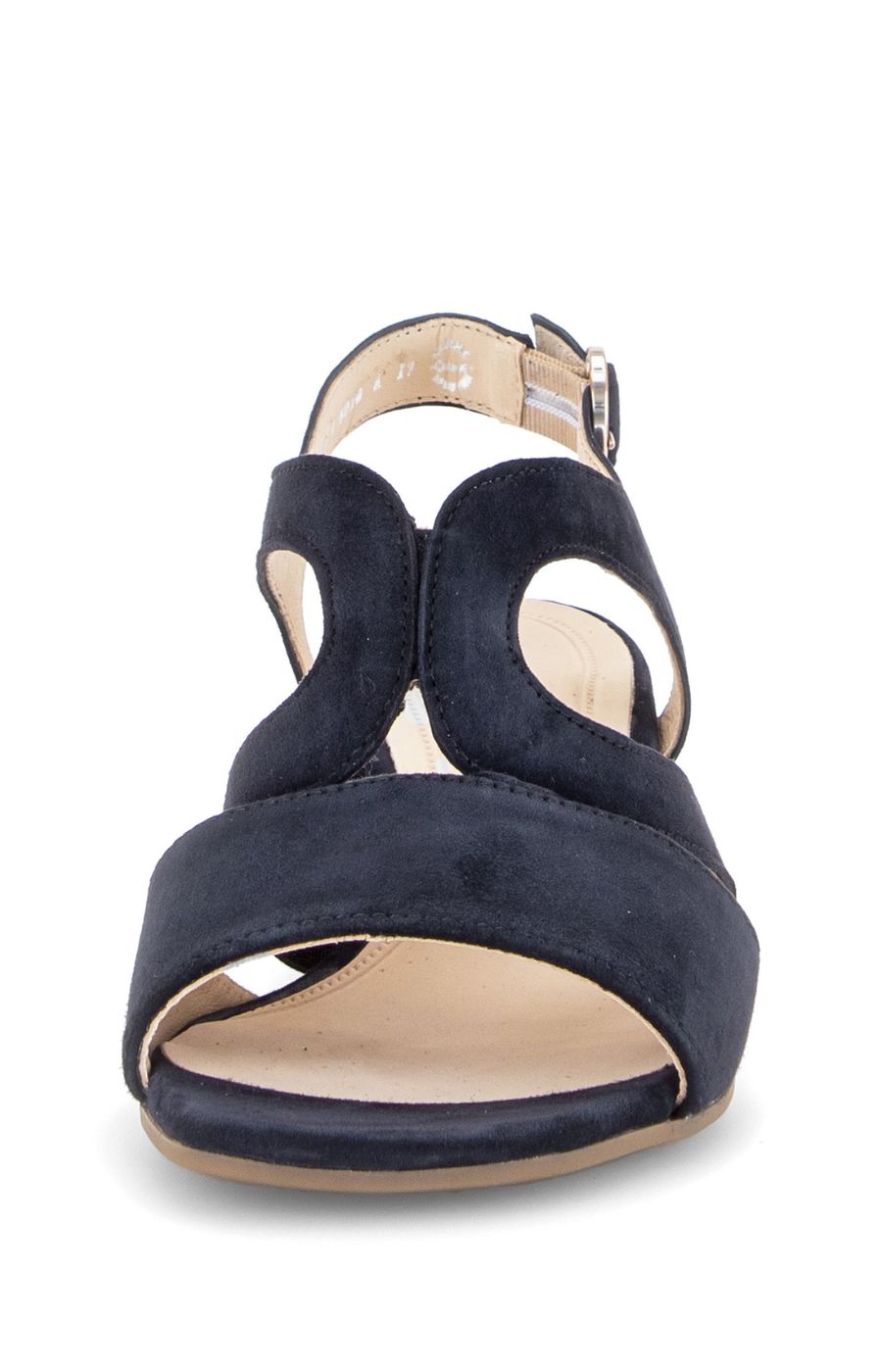 Gabor Strappy Sandal in Navy Suede 