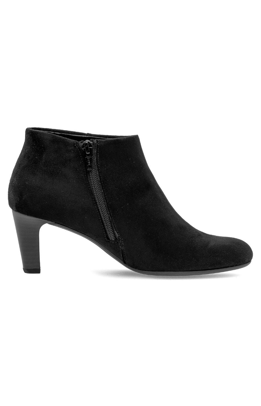Gabor Suede Ankle Boots in Black