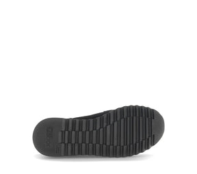 Gabor Suede Loafer in Black