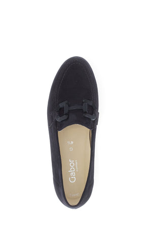 Gabor Suede Loafer in Navy