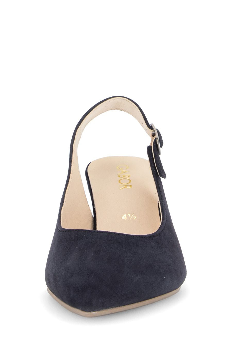 Gabor Suede Sling Back in Navy