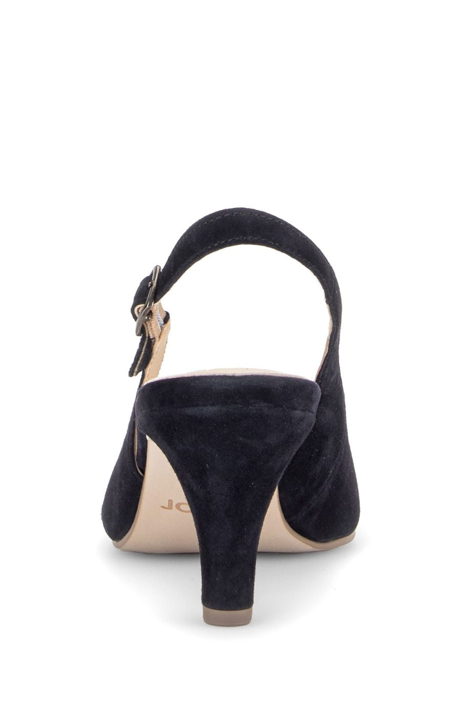 Gabor Suede Sling Back in Navy