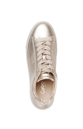 Gabor Trainer in Metallic Gold