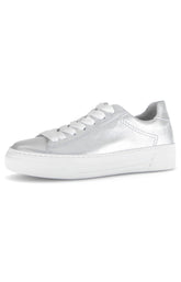 Gabor Trainer in Metallic Silver