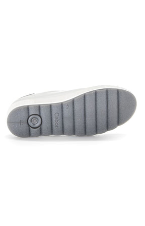 Gabor White Zip Trainer
