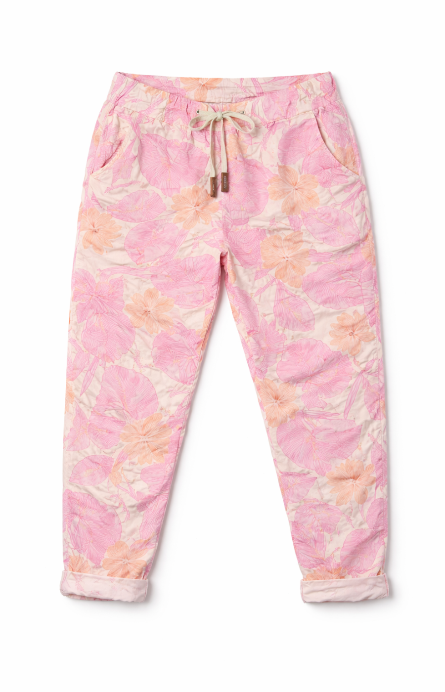 Gia Floral Jogger in Pink
