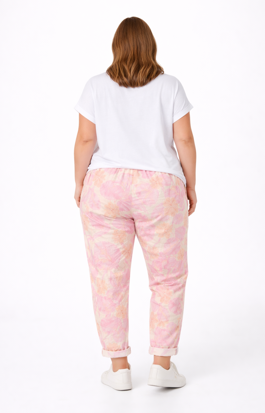 Gia Floral Jogger in Pink