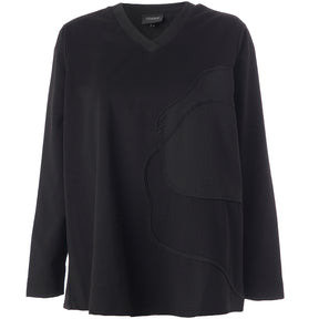 Gozzip Addison Blouse in Black
