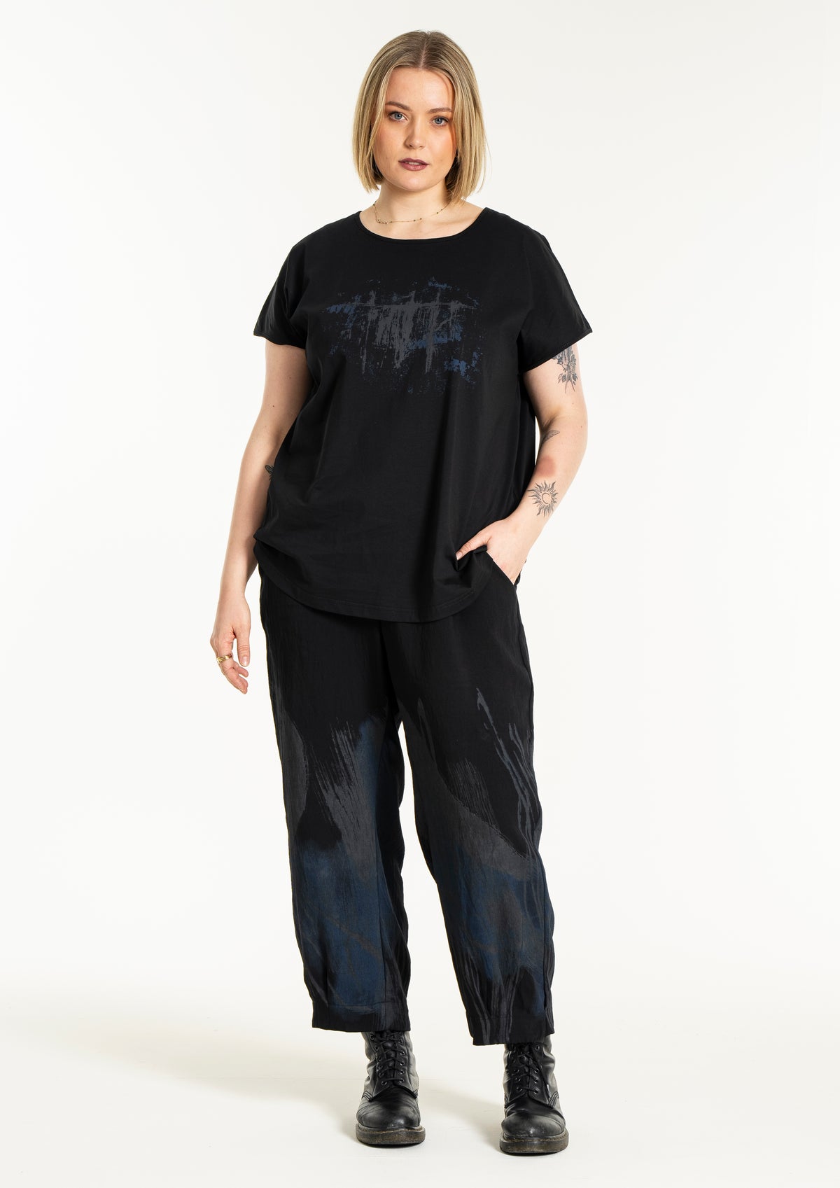 Gozzip Ila Trousers in Black