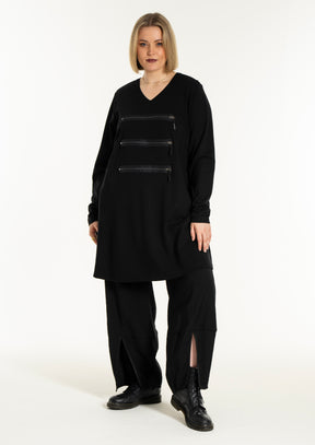 Gozzip Isla Tunic in Black