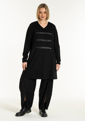Gozzip Isla Tunic in Black