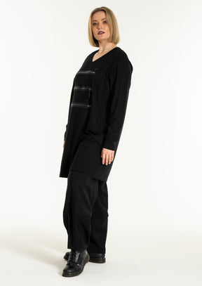 Gozzip Isla Tunic in Black