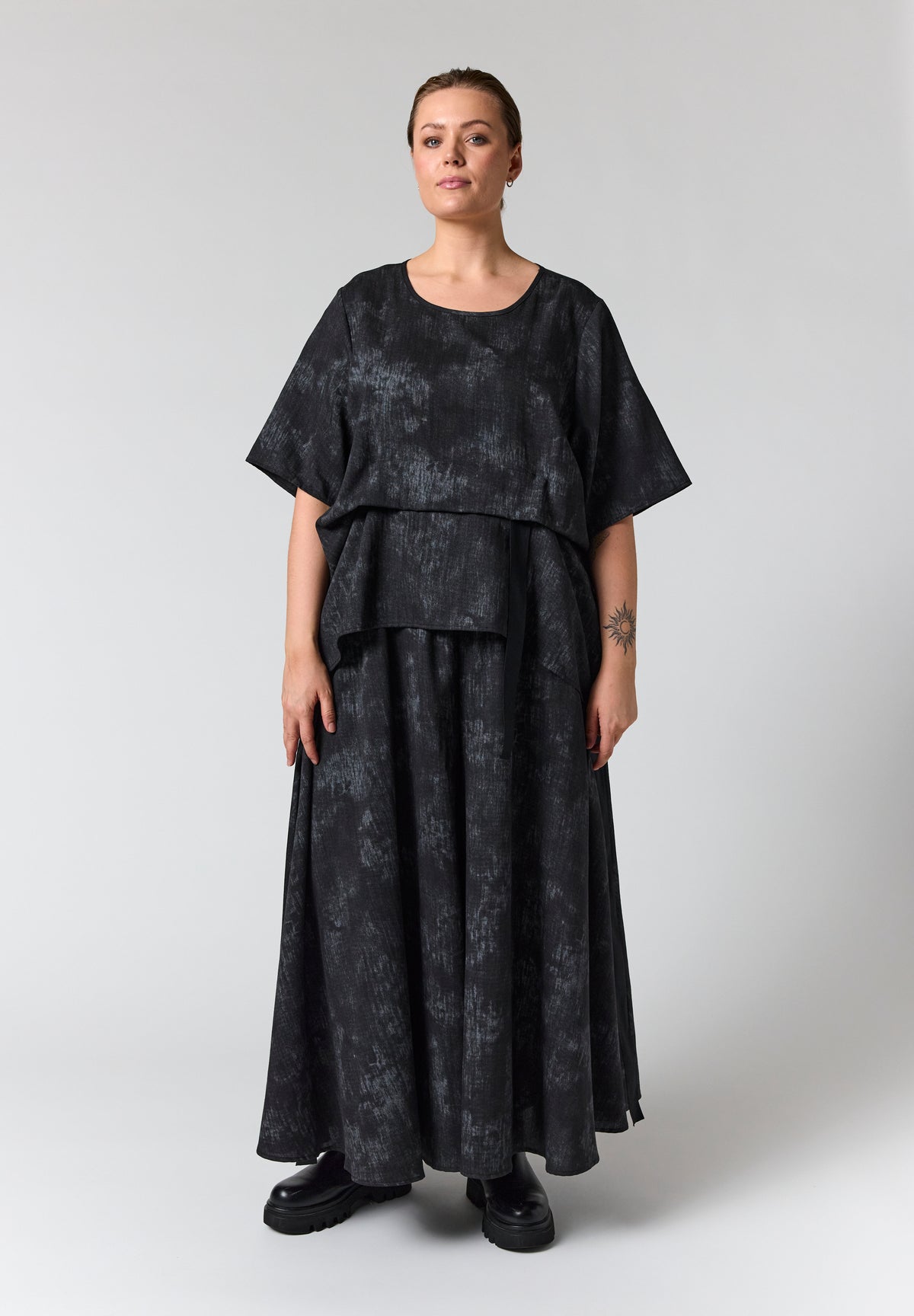 Gozzip Juliette Blouse in Black  