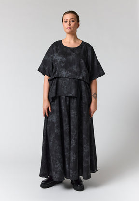 Gozzip Juliette Blouse in Black  