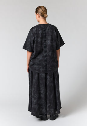 Gozzip Juliette Blouse in Black  