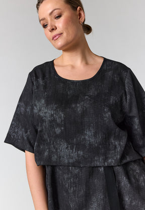 Gozzip Juliette Blouse in Black  