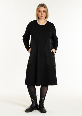 Gozzip Savannah Dress in Black
