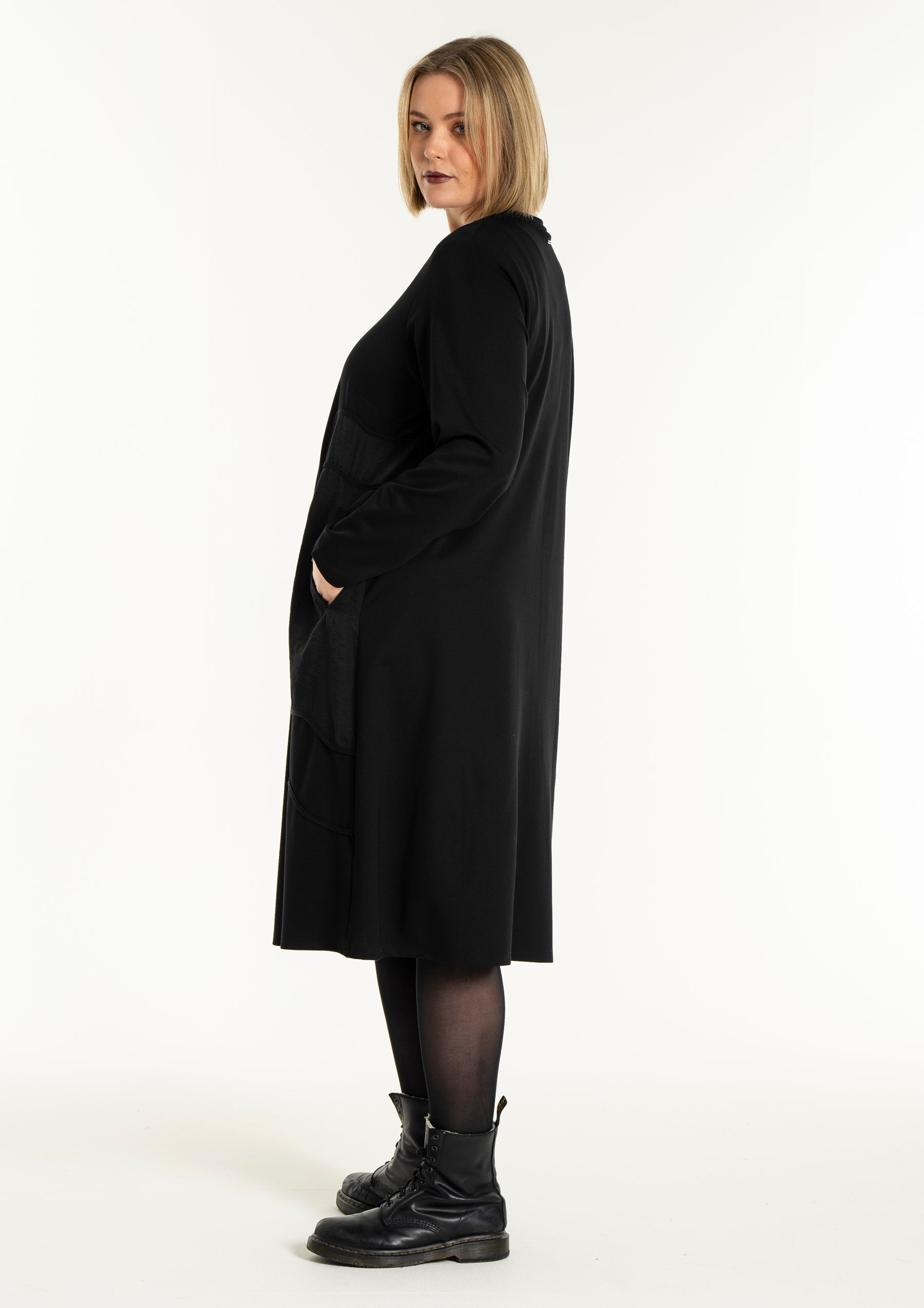 Gozzip Savannah Dress in Black