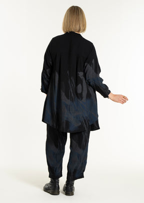 Gozzip Violet Tunic in Black