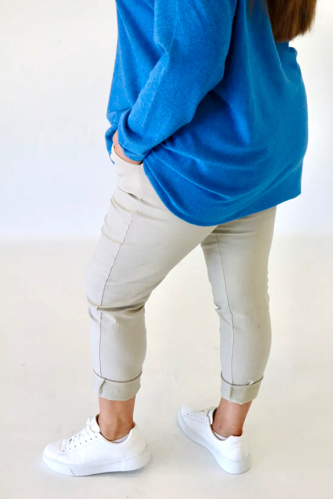 Grace Jogger in Beige