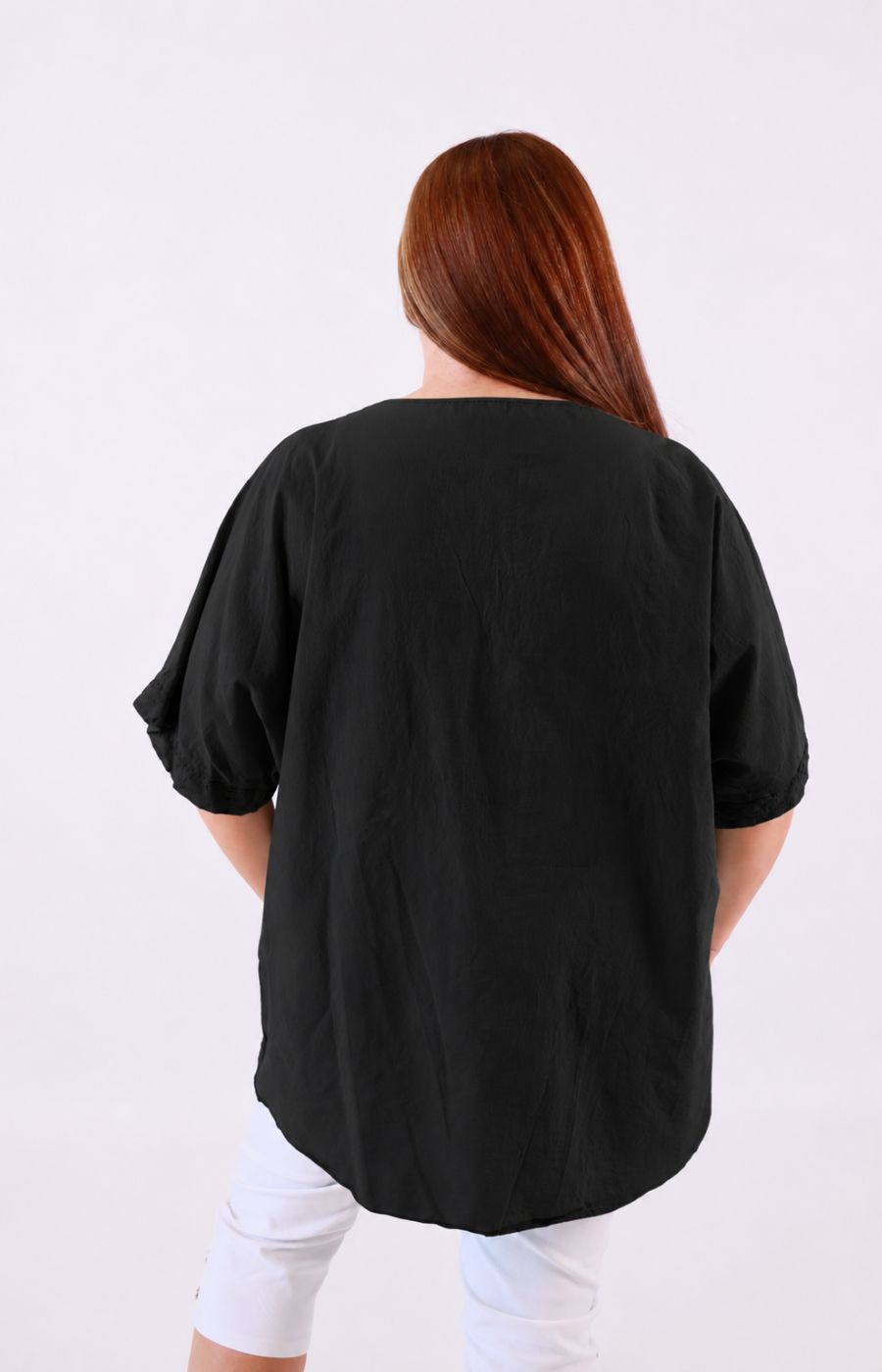 Hanna Blouse in Black 