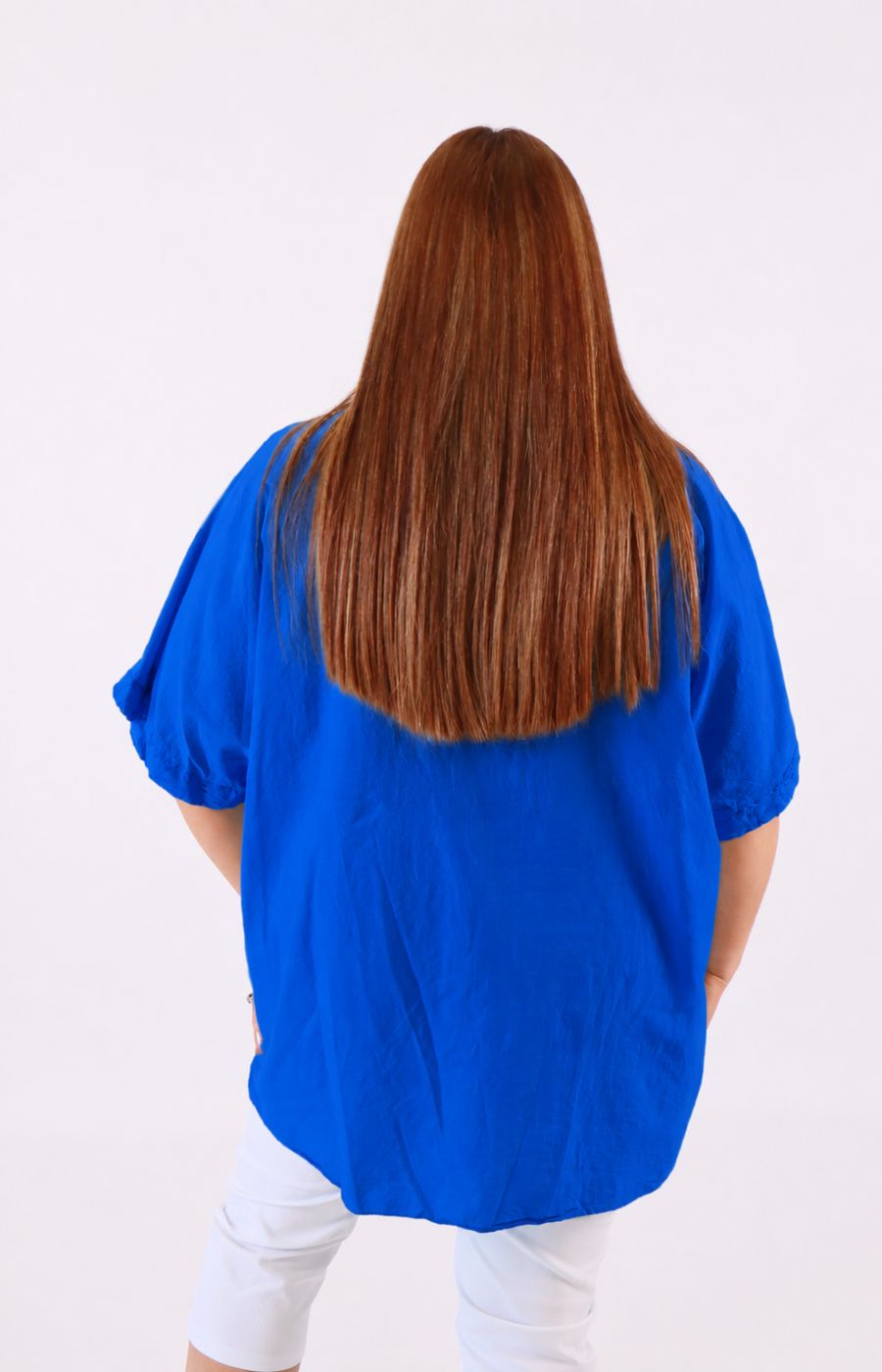 Hanna Blouse in Blue 