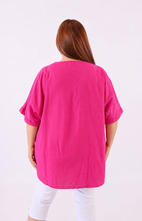 Hanna Blouse in Pink 
