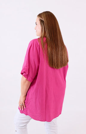 Hanna Blouse in Pink 