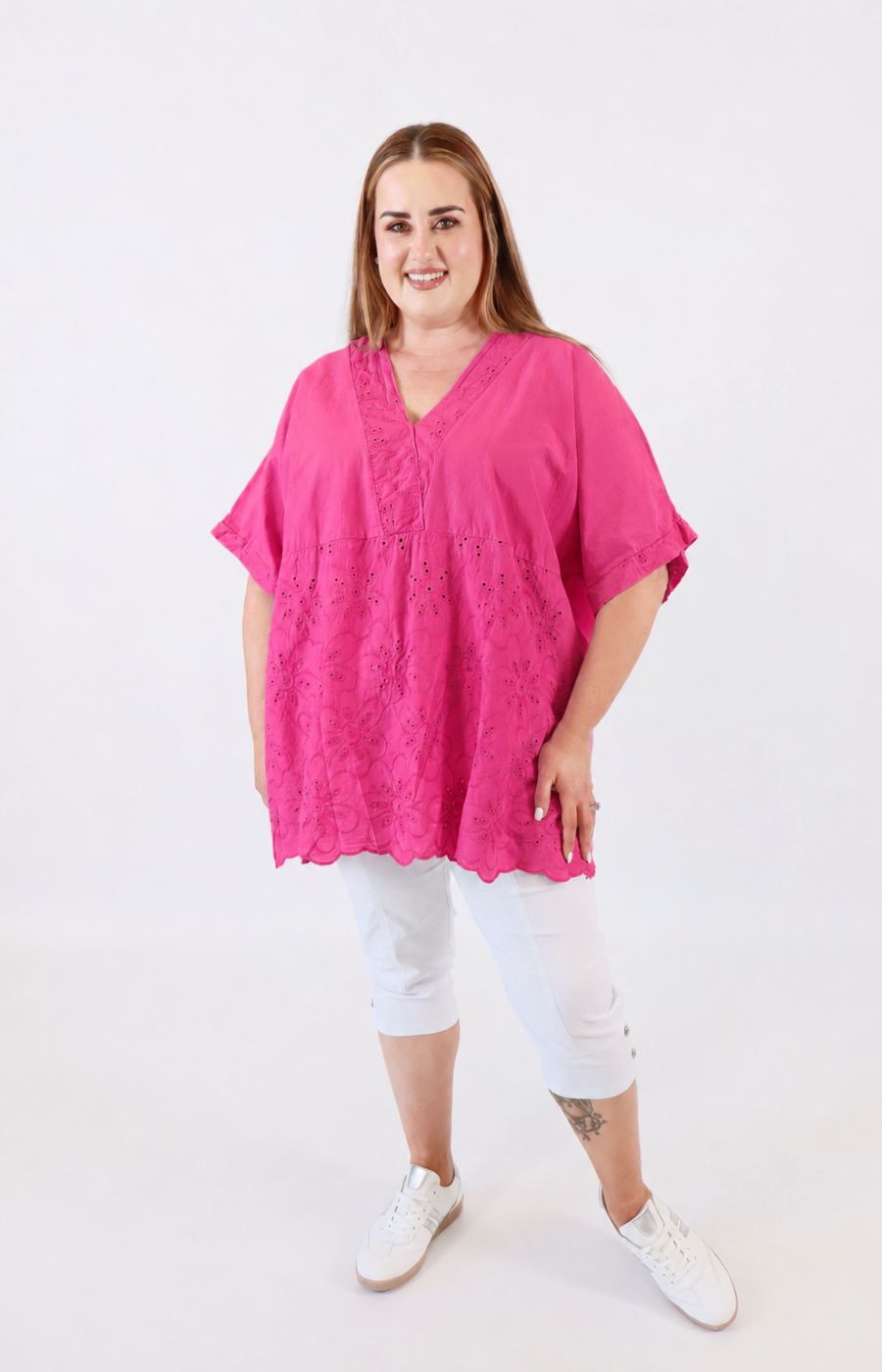 Hanna Blouse in Pink 