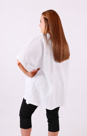 Hanna Blouse in White 