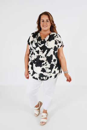 Harlow Blouse in Black