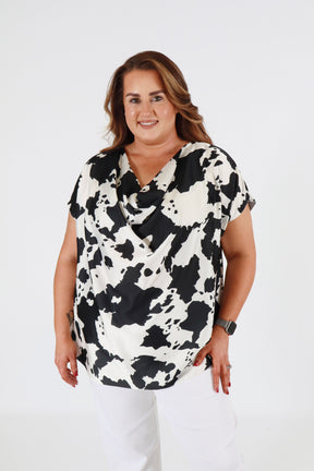 Harlow Blouse in Black