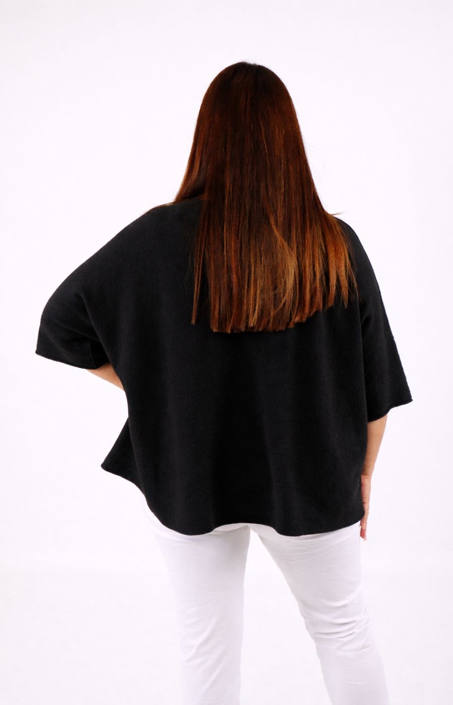 Heidi Knit Top in Black 